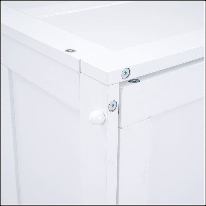 Murphy Bed with Rotable Desk Light and elegant: the perfect combination of function and aesthetics, White