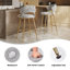 Tabouret de comptoir 25,2 po Kristyn-300186276