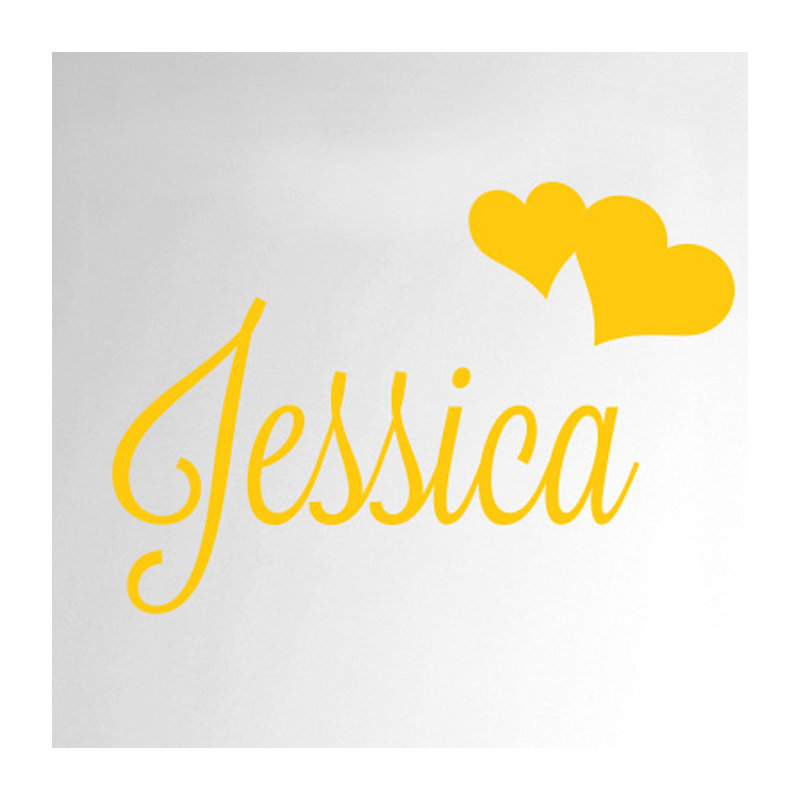 Wall Decal, Dark Yellow
