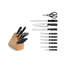 WÜSTHOF Gourmet 11-Piece Knife Block Set
