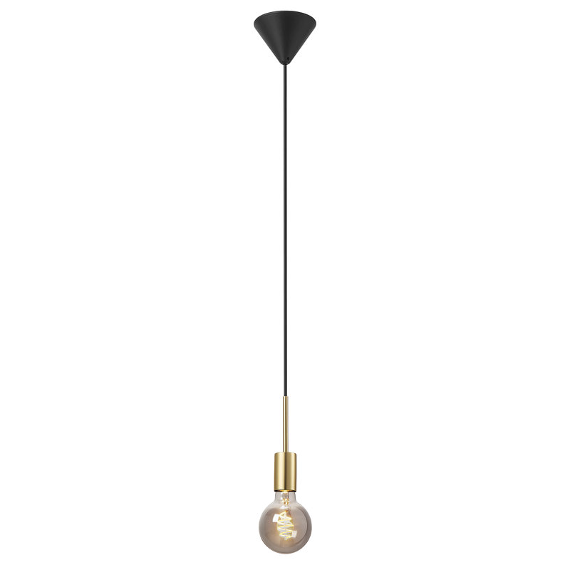 Montone 1 - Light Bulb Pendant, Brass