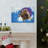 Funny Turtle Silly Turtle Outside Wall Art-378407991