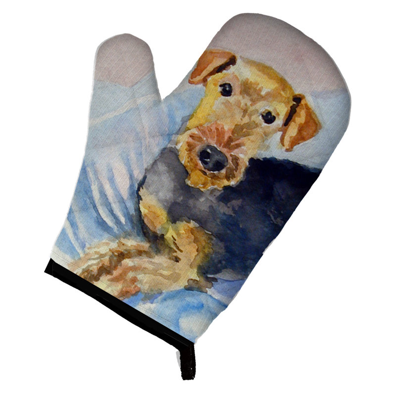 Confortable airedale four à terrier caroline the trésors