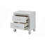 Table de chevet 2 tiroirs Opium