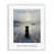 Giclée encadrée blanc bord de mer
