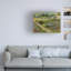 Art mural sur toile tendue - "Garden at Arles" par Van Gogh pour décoration de salon, de chambre à coucher ou de bureau - 24 x 32-1370659439