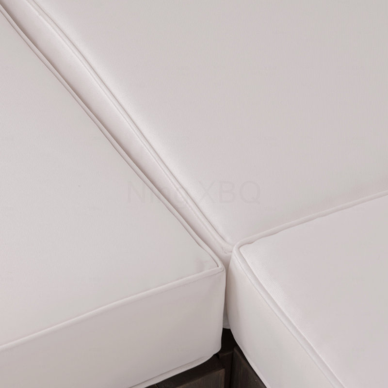 Chaise de coin Patio Oana, blanc