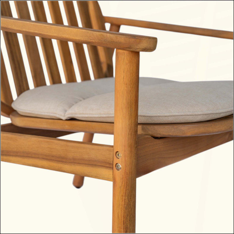 Fauteuil club avec coussin, ensemble de 2
