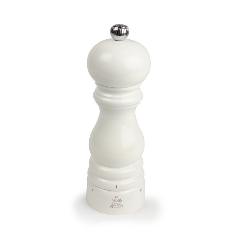 Peugeot Saveurs, Parisrama - Salt Mill, 18cm H x 5.9cm W x 5.9cm D, Saffron