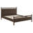Ginny King Size Vegan Leather Platform Bed Frame In Wenge Mushroom-1150145777-1150145770