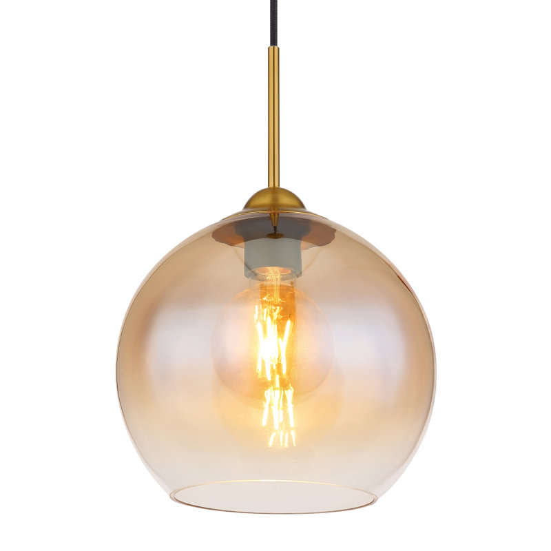 Aaliha 1 - Light Brass Pendant