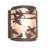 8" Wide Ducks In Flight Right Wall Sconce