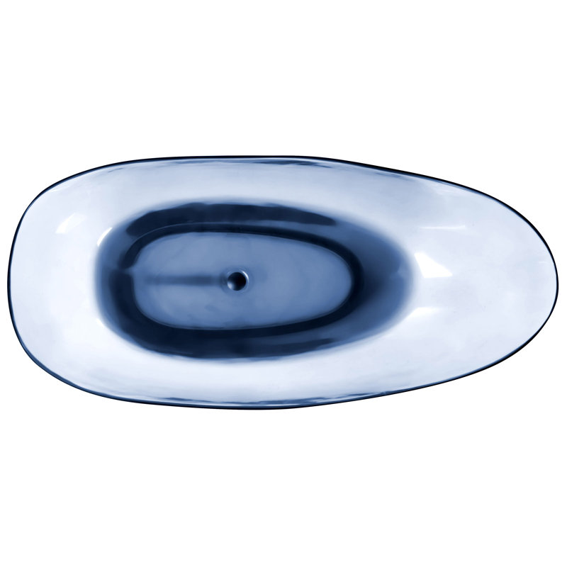 Monquie 169mm x 78mm Solid Surface Bathtub, Blue