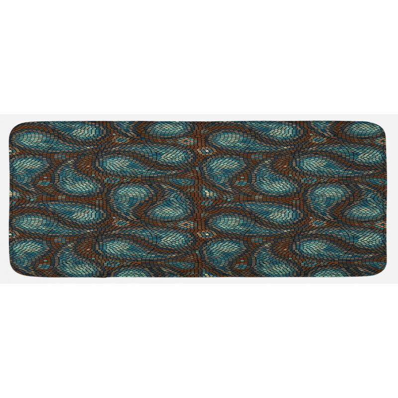 Traditional Polyester Kitchen Mat