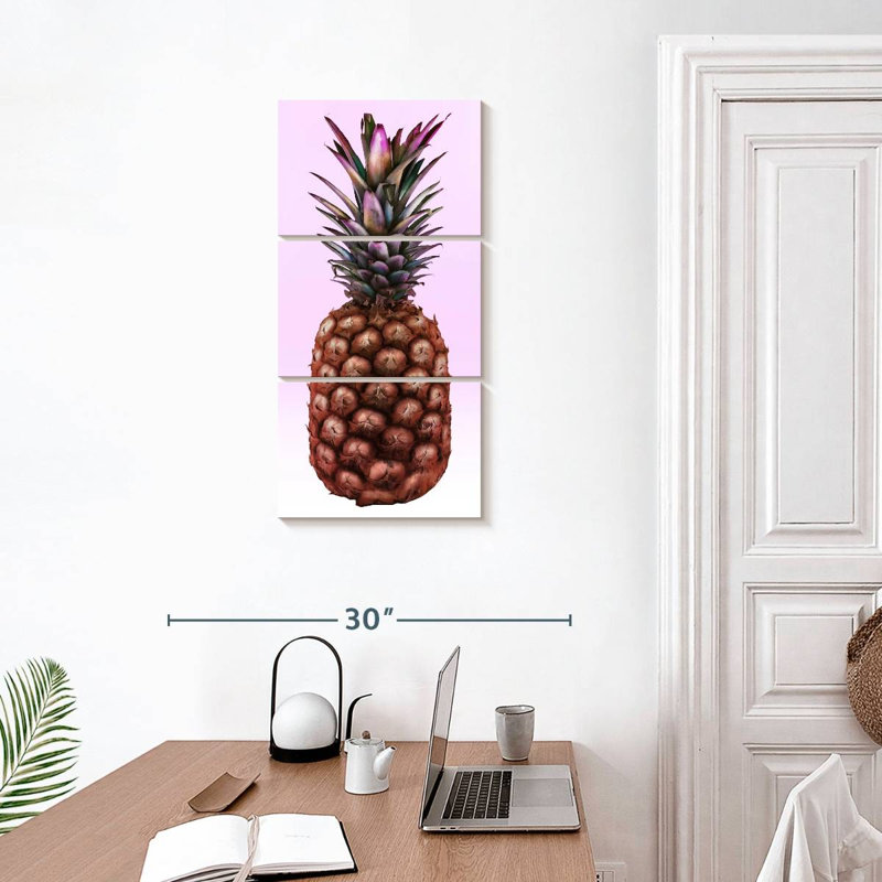 Rare Pineapple, 32" H x 15" W