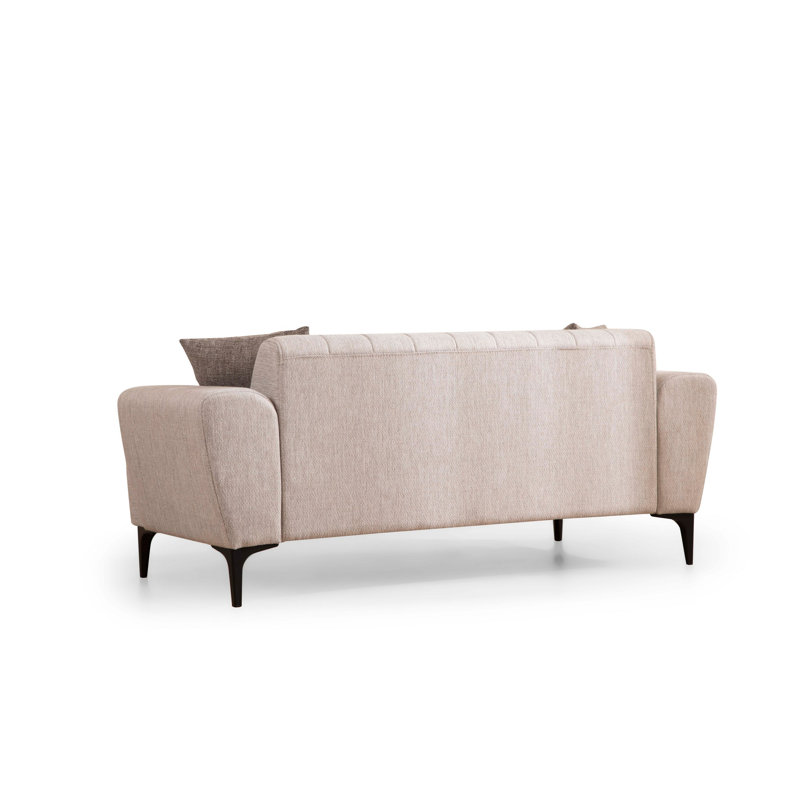 Canapé 2 places, Beige