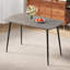 Metal Base Dining Table