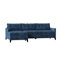 Canapé et méridienne en coton de 100 po de largeur Jason-37957670-37957707-37957756