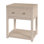 Nora 21 in. W Wood 1 Drawer Small Nightstand with Shelf