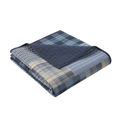 Winter Hills Quilted Throw Blanket