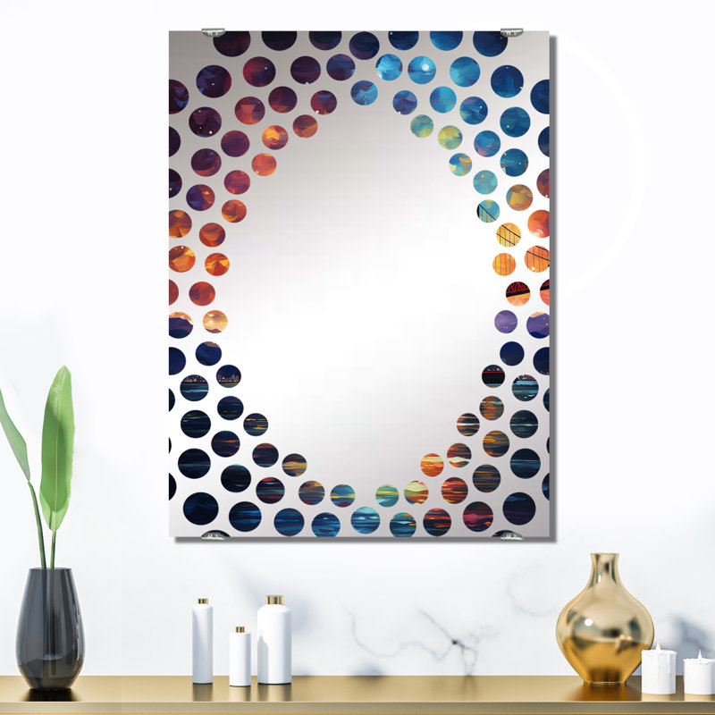 Miroir mural Attah - Vangogh MIR136111, 32 po x 24 po