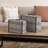 Pioneer 2 Piece Faux Leather Vintage Trunk