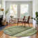 Premium Machine Washable Prisco Olive Rug
