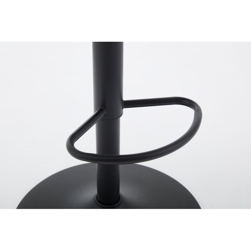 Ensemble de 2 tabourets de bar, tabourets de bar à hauteur de comptoir Modernpu, Noir