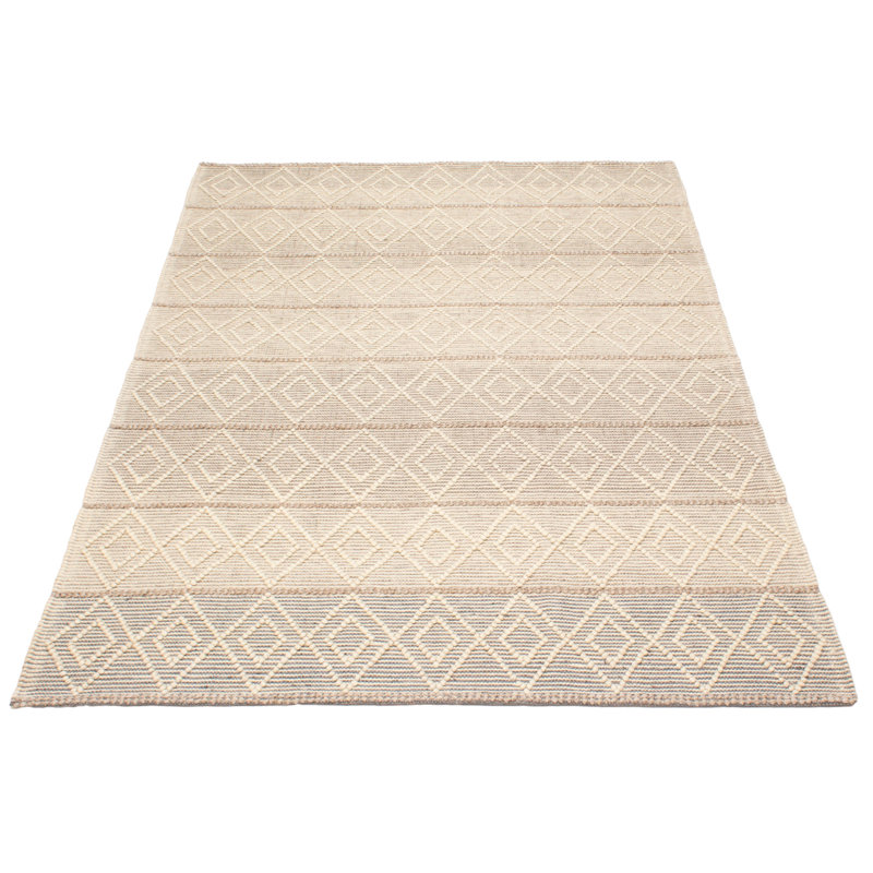 Tapis rectangulaire nouvel âge en laine 6 pi 2 po x 8 pi 9 po Dejhana