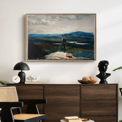The Ranger, Adirondacks, 1882 - Winslow Homer, toile tendue avec châssis