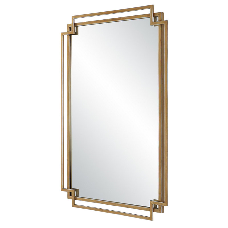 Miroir Whipe, Or brossé
