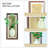 Wooden Frame Wall Vase 2pcs
