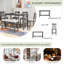 Solid Wood Top Dining Set-331649938-331649939