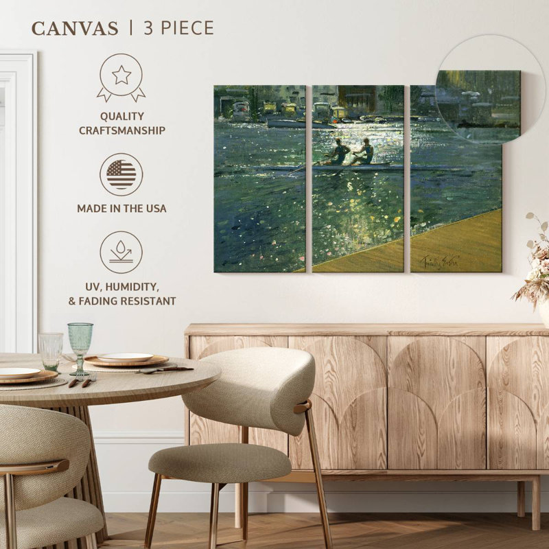 Crossing The Light Break Henley, 20" H x 33" W