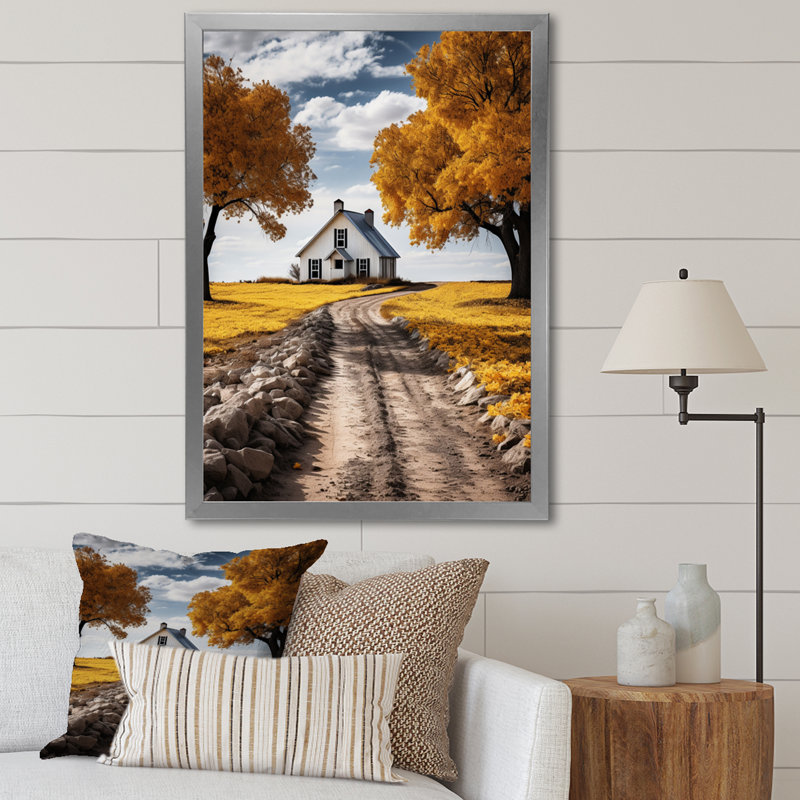 Audres Farmhouse, Argent, H 40 po x l 30 po x P 1,5 po