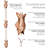 Carlisle Weather Resistant Copper Animals Rain Chain-1372356116