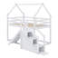 Lit mezzanine ou superposé avec glissade et escalier House-1972847696
