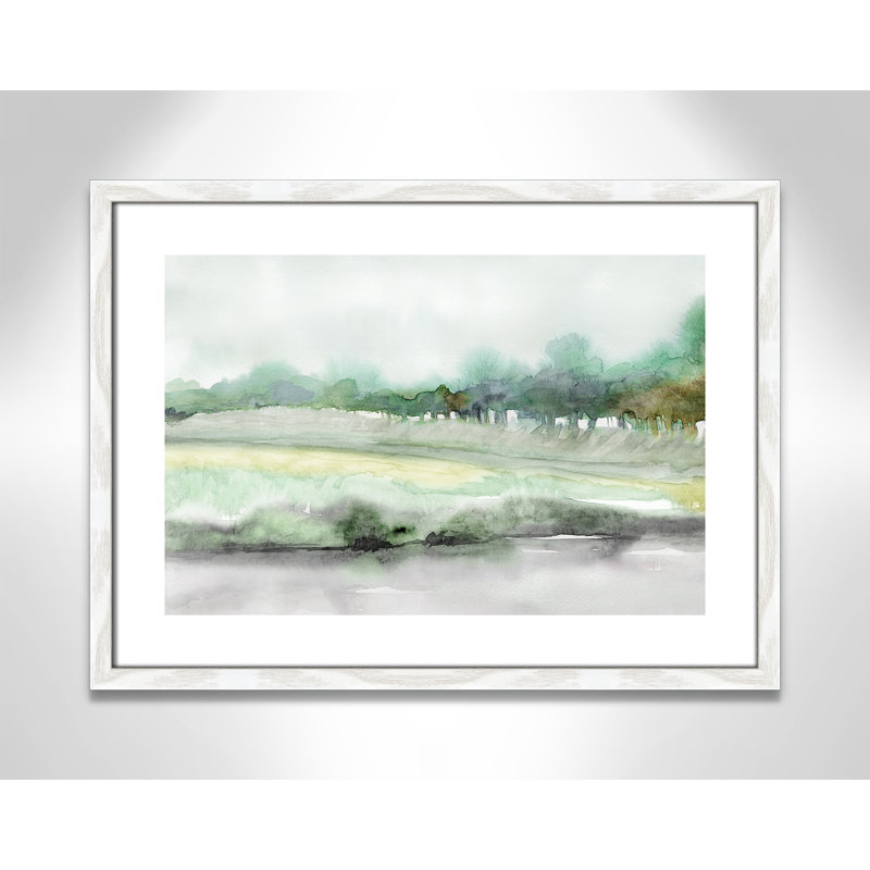 «Season of Summer» - Reproduction encadrée sur papier, Papier encadré blanc, H 17 po x l 23 po x P 0,75 po