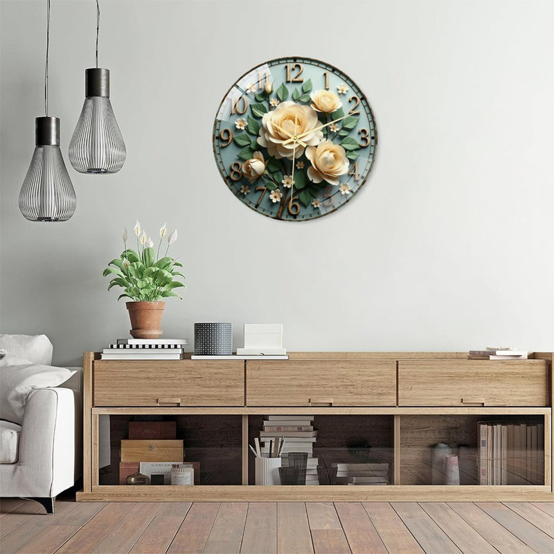 Horloge murale 16 po
