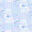 Tapis bleu en polyester Borg-568430985