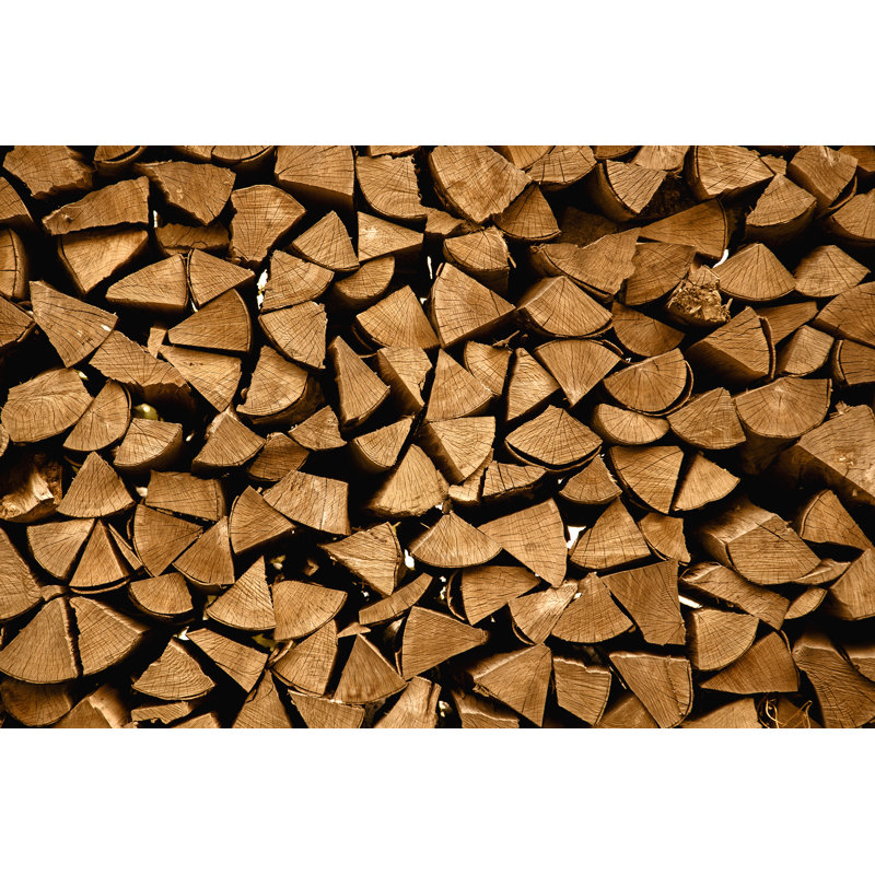Firewood by Jasmina81 - Wrapped Canvas Print, 30cm H x 46cm W