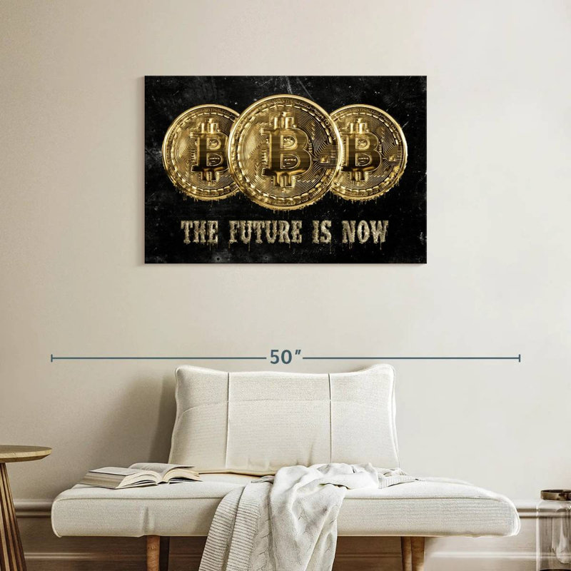 Kerner Bitcoin, l'avenir, c'est maintenant, H 24 po x l 36 po