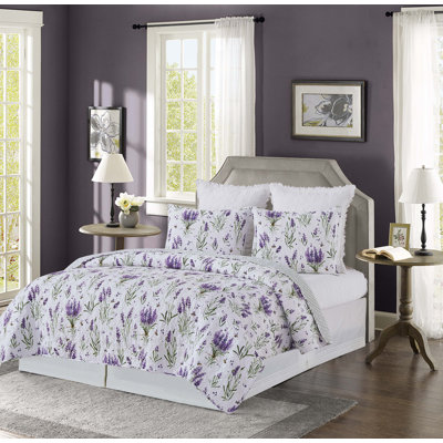 Lavender Fields Quilt Set