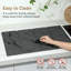Paquet de 2 tapis de séchage en diatomacées gris foncé, comptoir de cuisine absorbant l'eau