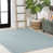 Aqua/Light Gray