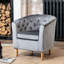 Tarbes Velvet Barrel Chair-1975111548