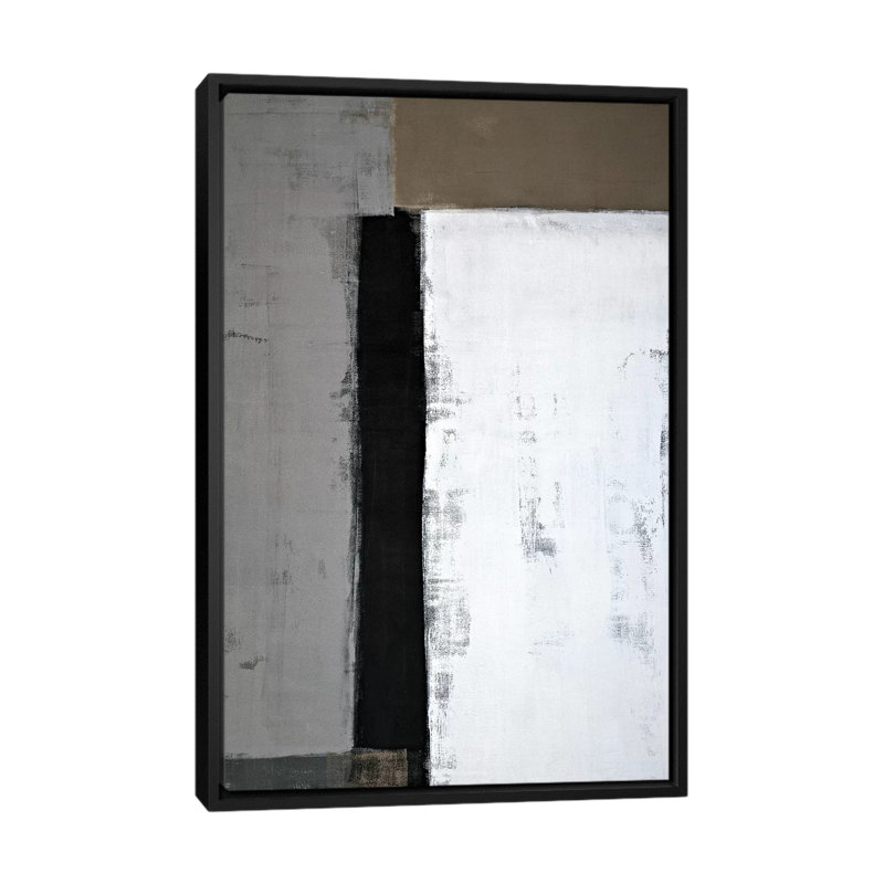 « it it is », reproduction sur toile, H 26 po x l 18 po x P 1,5 po, Toile avec cadre noir, Pas de tapis