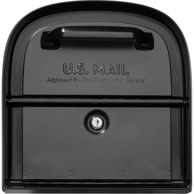 Oasis 360 Locking Parcel Mailbox, Matte Black