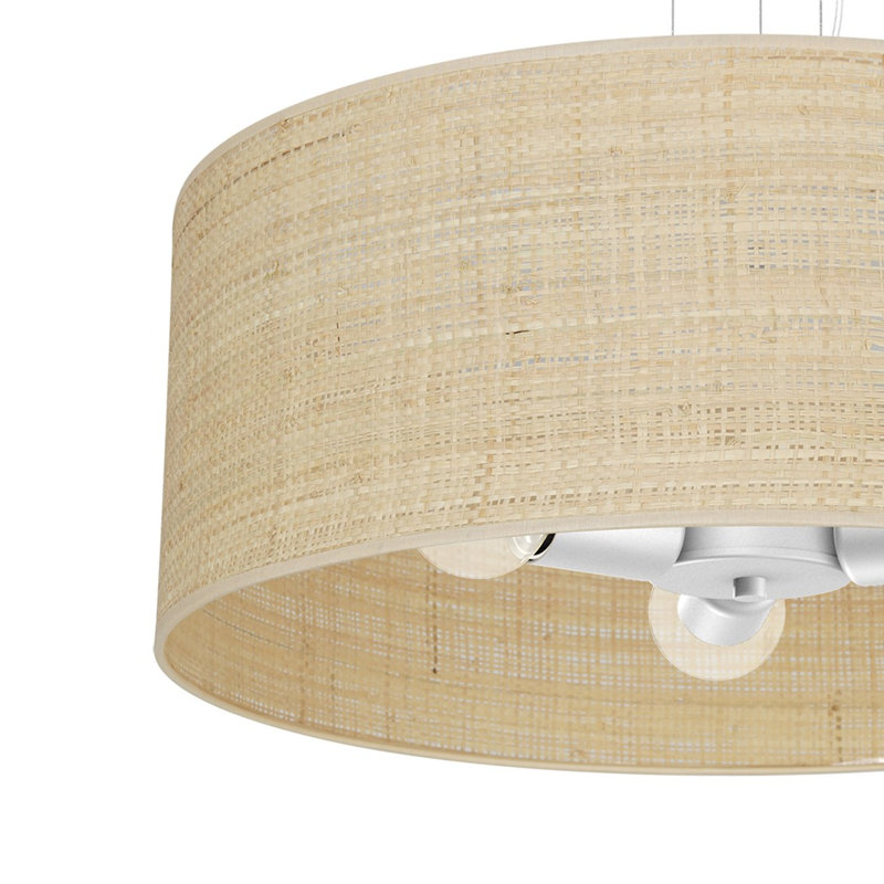 Marshall 3 - Light Beige Drum Pendant