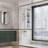 Luxurious Complete Shower System with Rough-in Valve Rain Showerhead-89016526